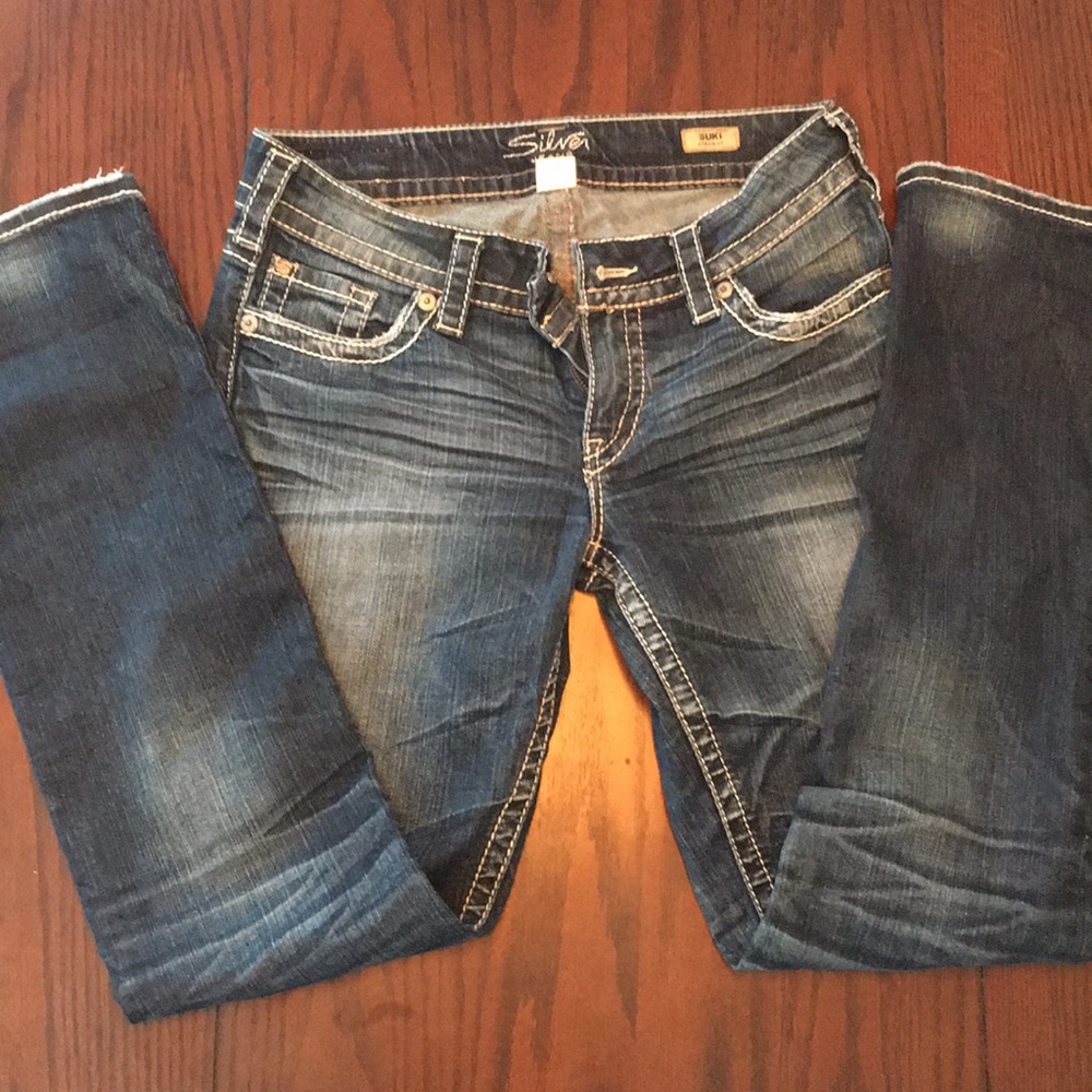 Silver Suki straight jeans